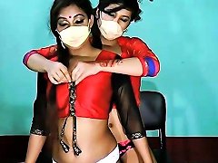 TXxx Indian Lesbian Webcam Teasing
