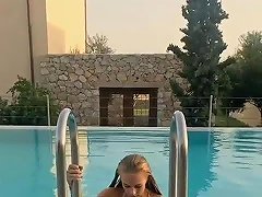 Summer Holiday In The Pool Free In The Pool Porn Video 4c